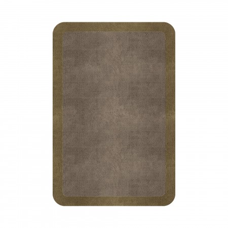 BORDER ATELIER TAUPE ROUNDED EDGE AREA RUG BORDER ATELIER TAUPE ROUNDED EDGE AREA RUG