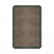 BORDER ATELIER TAUPE ROUNDED EDGE AREA RUG BORDER ATELIER TAUPE ROUNDED EDGE AREA RUG