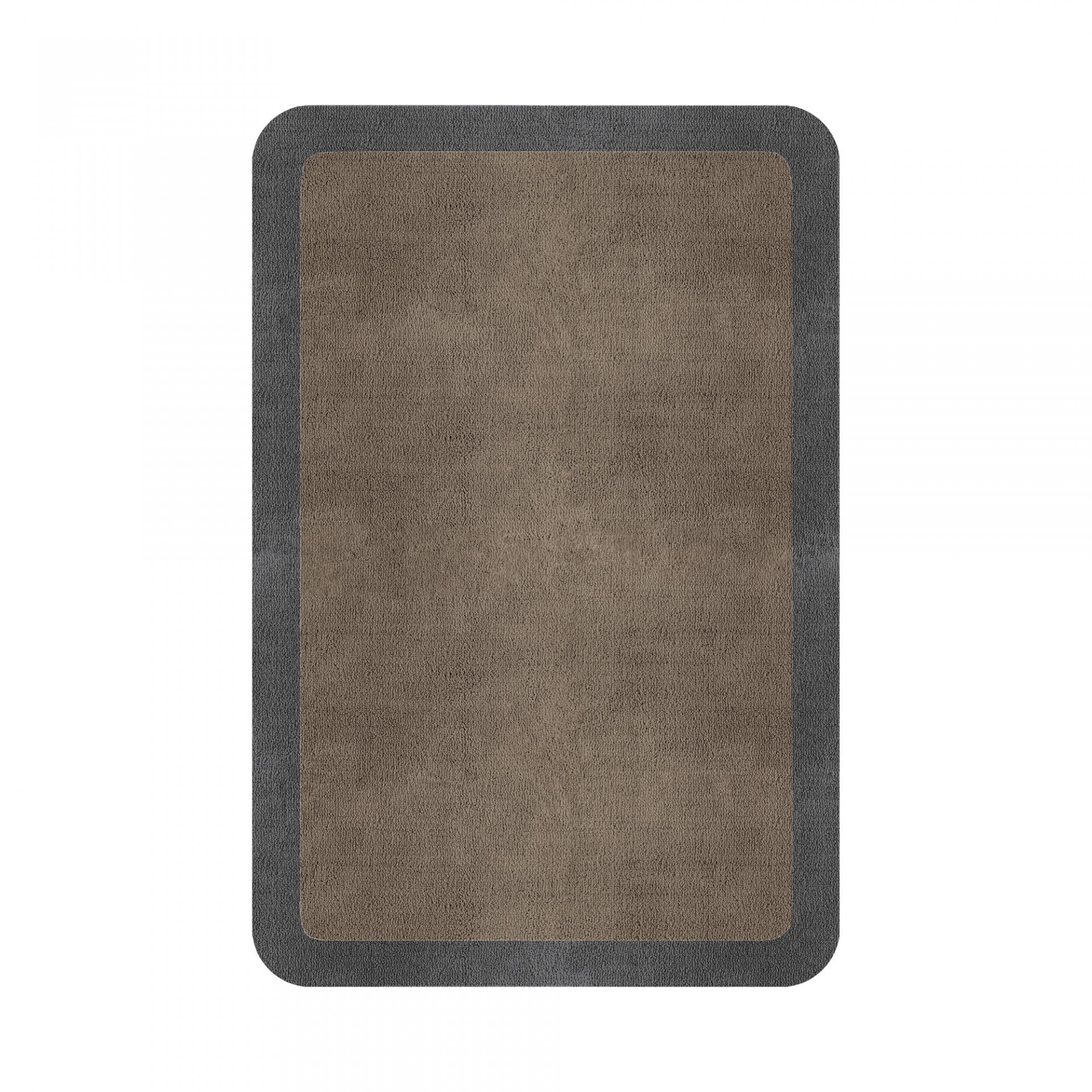 BORDER ATELIER TAUPE TAPETE CANTOS REDONDOS