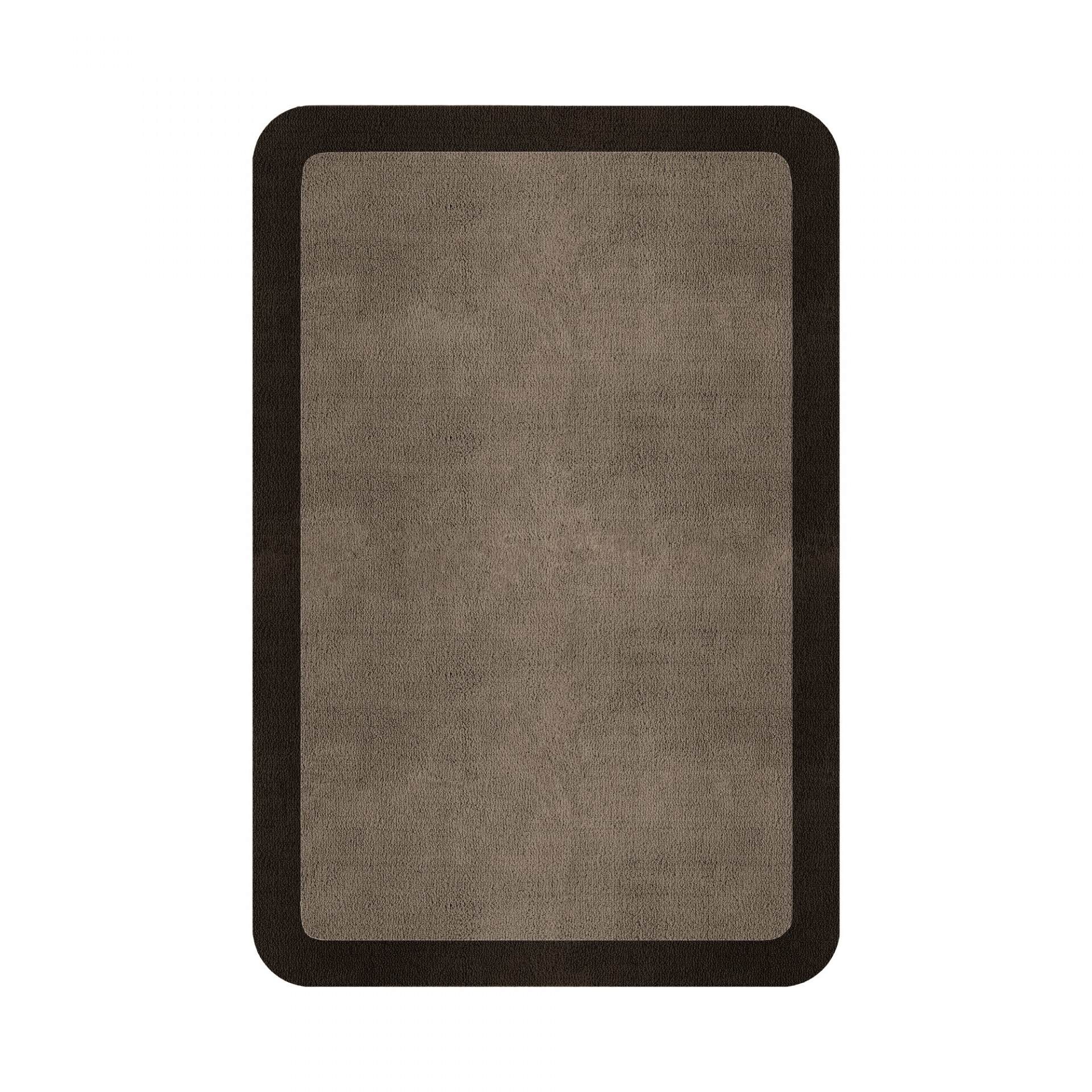 BORDER ATELIER TAUPE TAPETE CANTOS REDONDOS