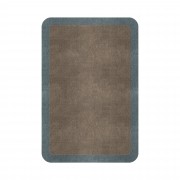 BORDER ATELIER TAUPE ROUNDED EDGE AREA RUG BORDER ATELIER TAUPE ROUNDED EDGE AREA RUG