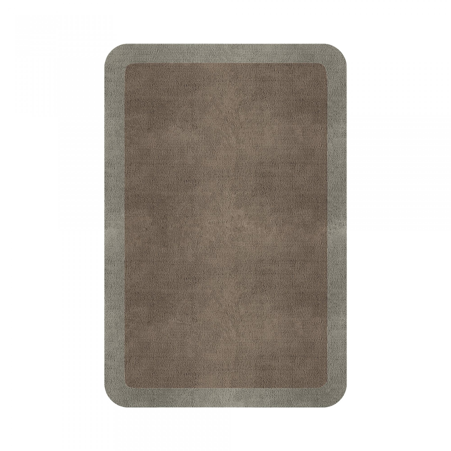 BORDER ATELIER TAUPE TAPETE CANTOS REDONDOS