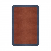 BORDER ATELIER CLAY ROUNDED EDGE AREA RUG BORDER ATELIER CLAY ROUNDED EDGE AREA RUG