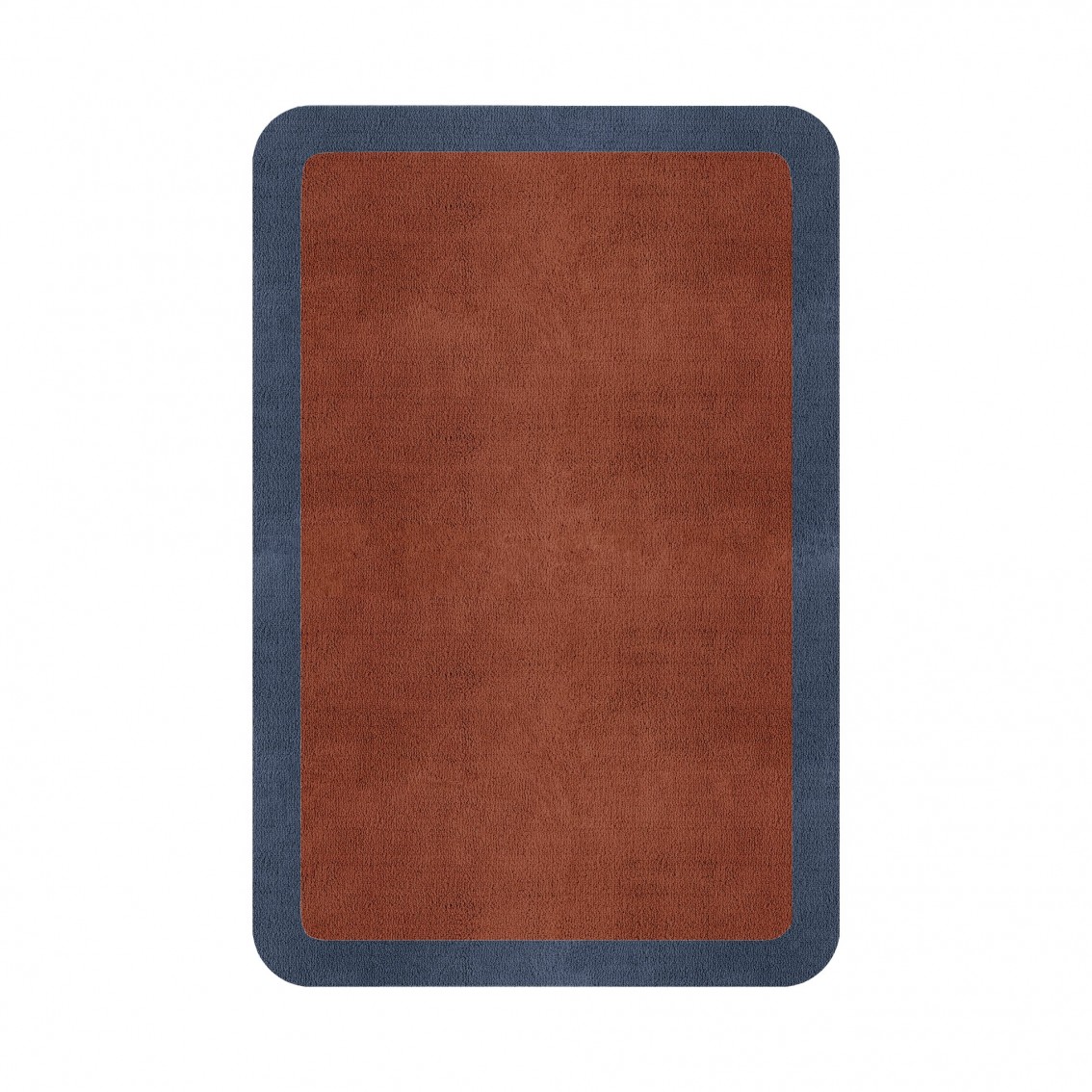 BORDER ATELIER CLAY ROUNDED EDGE AREA RUG BORDER ATELIER CLAY ROUNDED EDGE AREA RUG