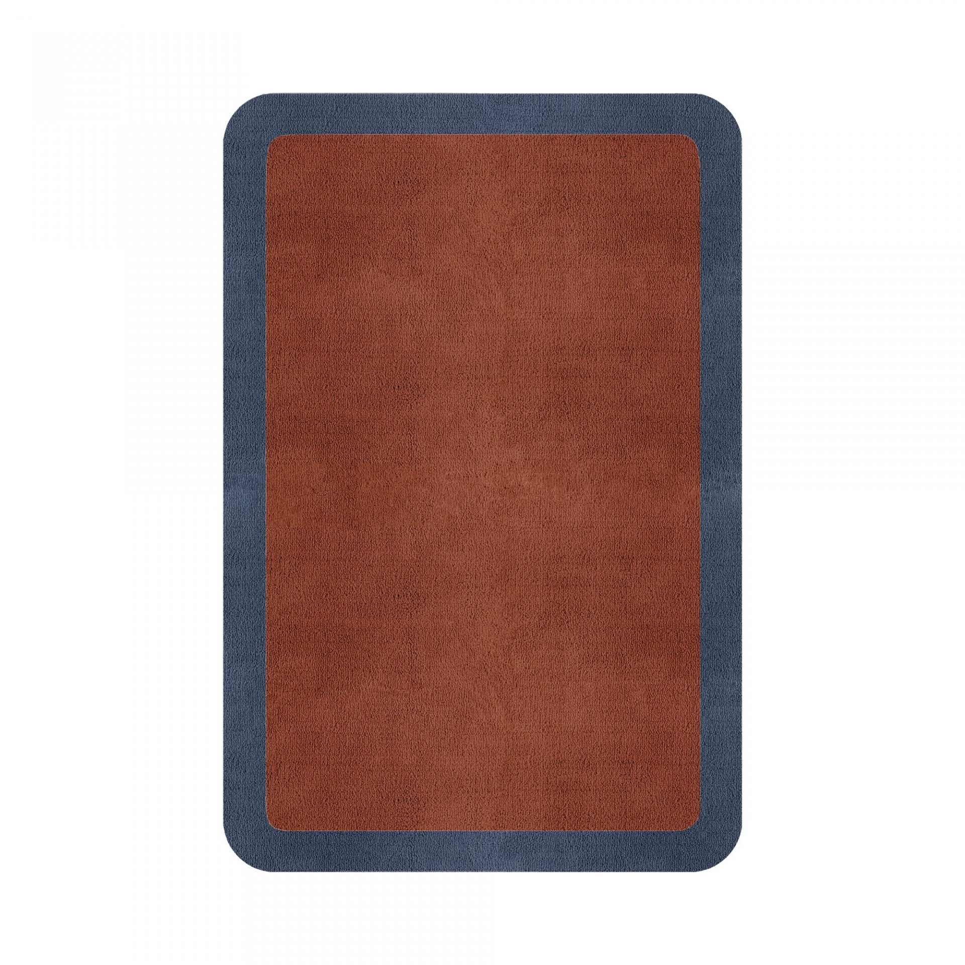 BORDER ATELIER CLAY ROUNDED EDGE AREA RUG