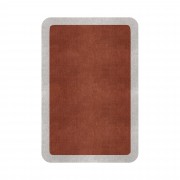 BORDER ATELIER CLAY ROUNDED EDGE AREA RUG BORDER ATELIER CLAY ROUNDED EDGE AREA RUG
