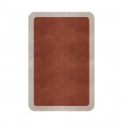 BORDER ATELIER CLAY ROUNDED EDGE AREA RUG BORDER ATELIER CLAY ROUNDED EDGE AREA RUG