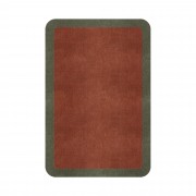 BORDER ATELIER CLAY ROUNDED EDGE AREA RUG BORDER ATELIER CLAY ROUNDED EDGE AREA RUG