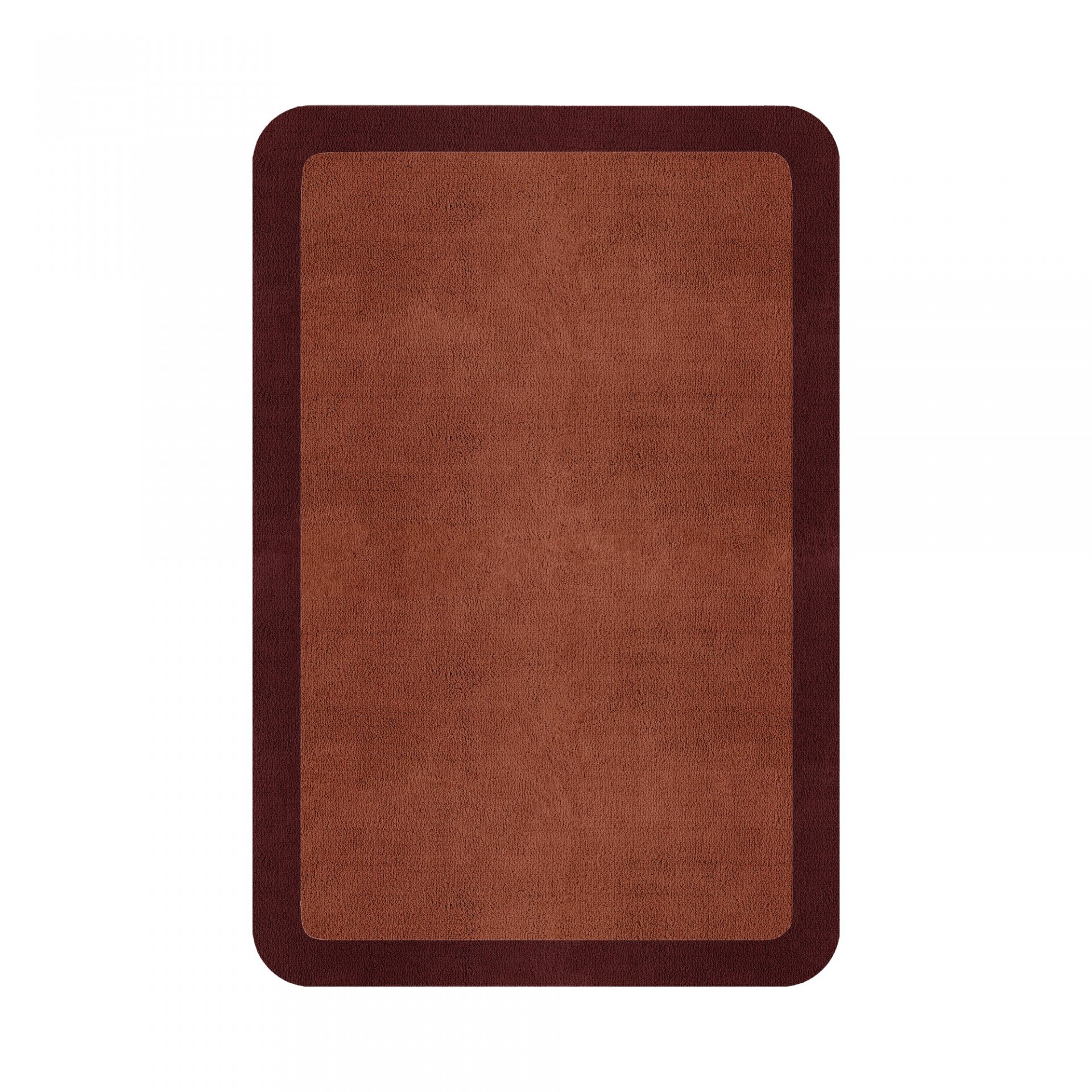 BORDER ATELIER CLAY ROUNDED EDGE AREA RUG