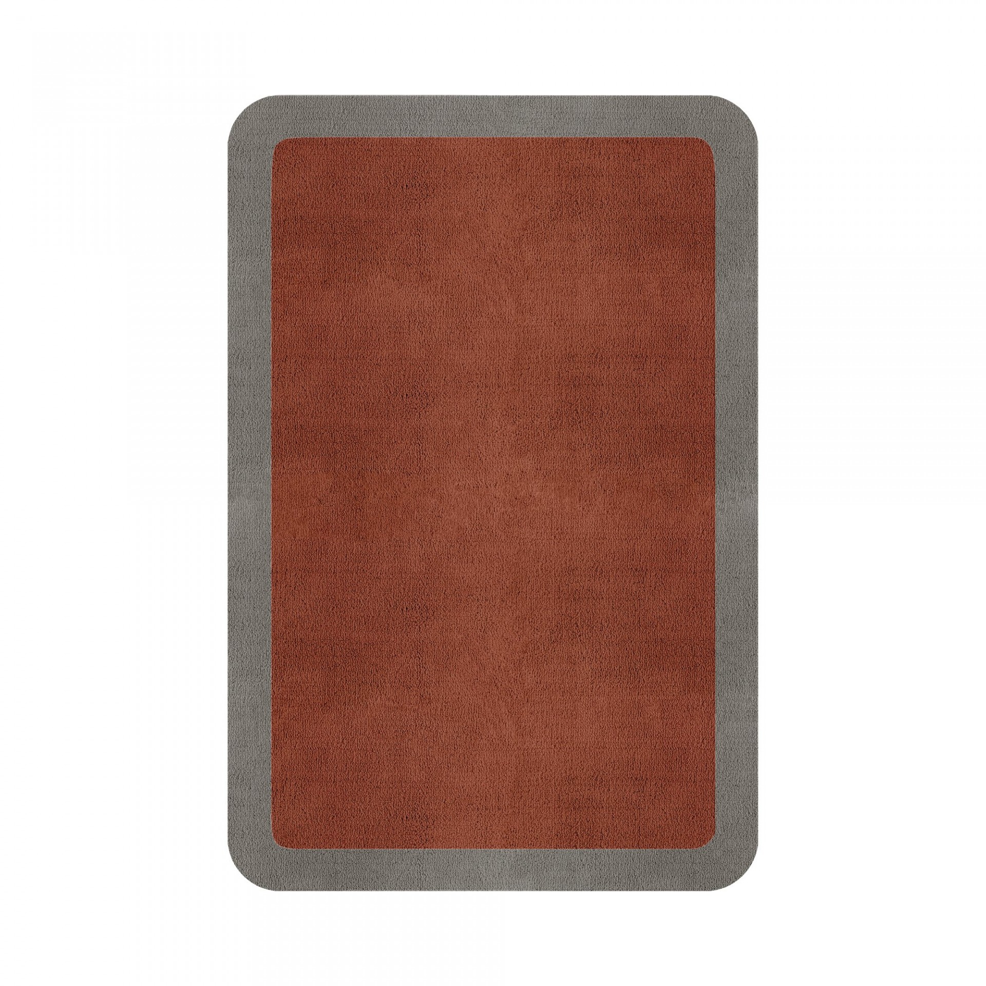 BORDER ATELIER CLAY ROUNDED EDGE AREA RUG