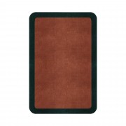 BORDER ATELIER CLAY ROUNDED EDGE AREA RUG BORDER ATELIER CLAY ROUNDED EDGE AREA RUG
