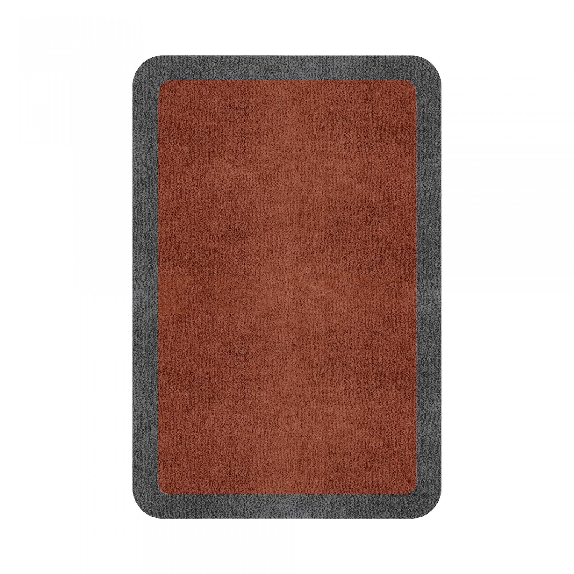 BORDER ATELIER CLAY ROUNDED EDGE AREA RUG