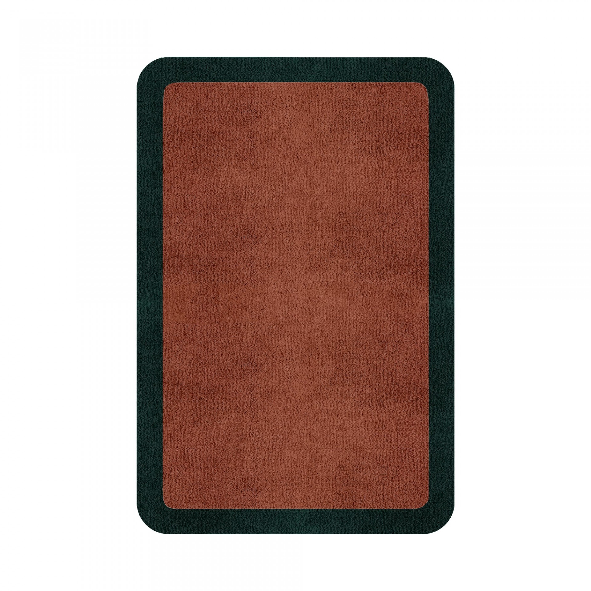 BORDER ATELIER CLAY ROUNDED EDGE AREA RUG