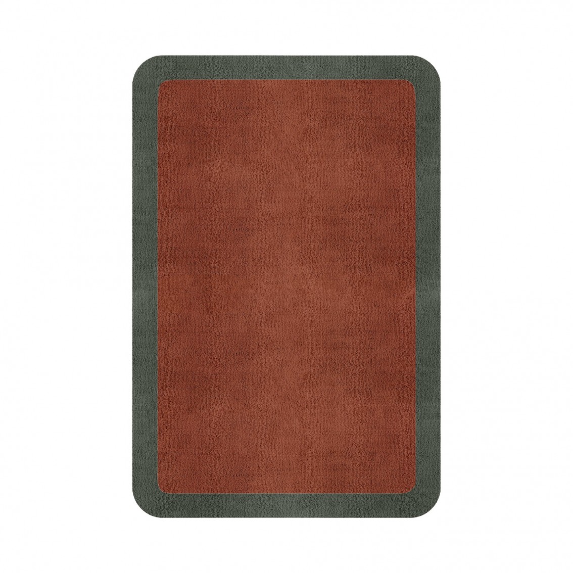 BORDER ATELIER CLAY ROUNDED EDGE AREA RUG