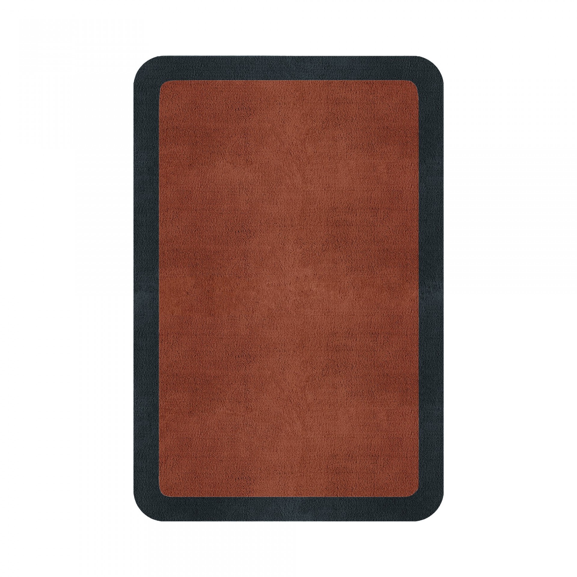 BORDER ATELIER CLAY ROUNDED EDGE AREA RUG