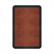 BORDER ATELIER CLAY ROUNDED EDGE AREA RUG BORDER ATELIER CLAY ROUNDED EDGE AREA RUG