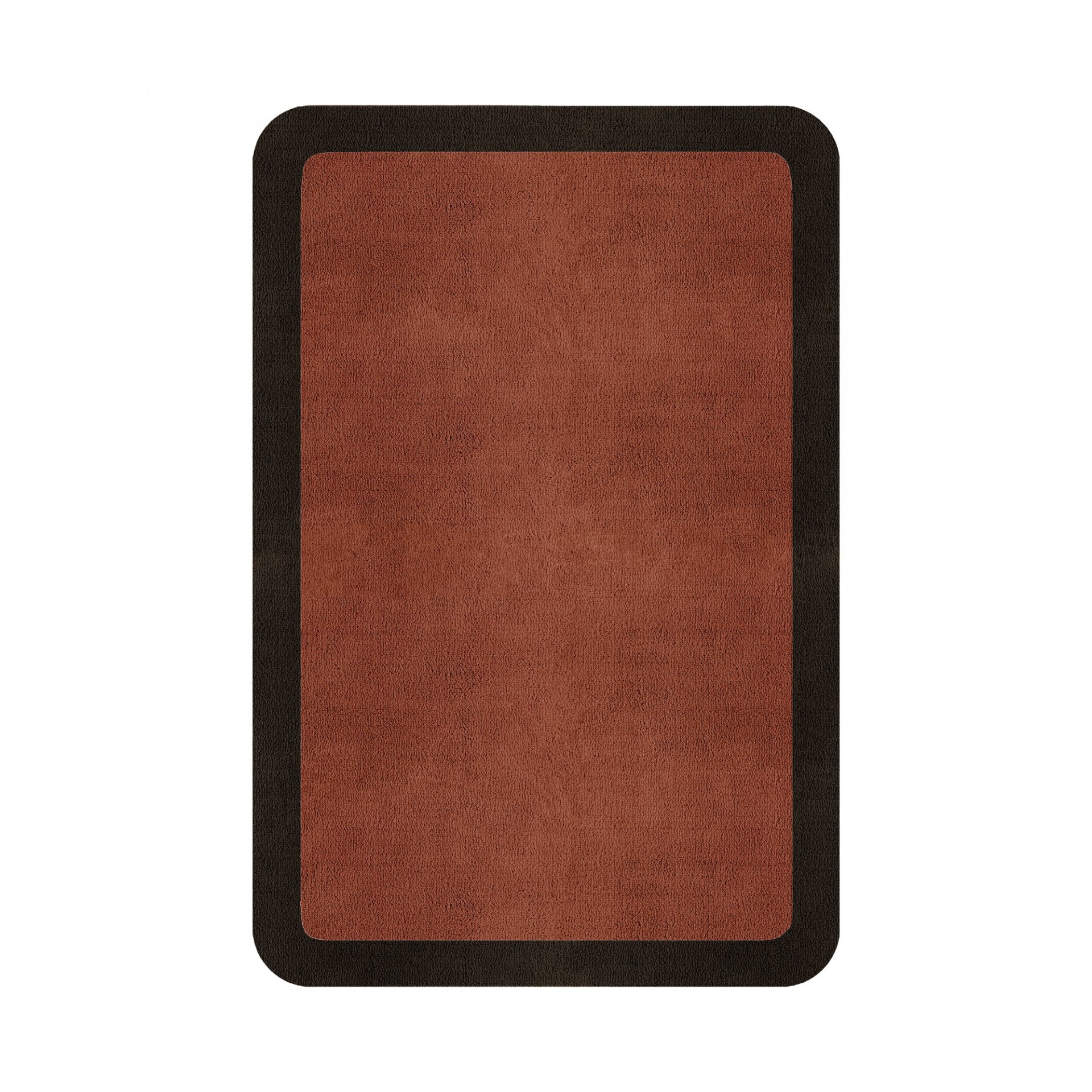BORDER ATELIER CLAY ROUNDED EDGE AREA RUG