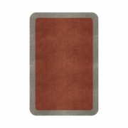 BORDER ATELIER CLAY ROUNDED EDGE AREA RUG BORDER ATELIER CLAY ROUNDED EDGE AREA RUG