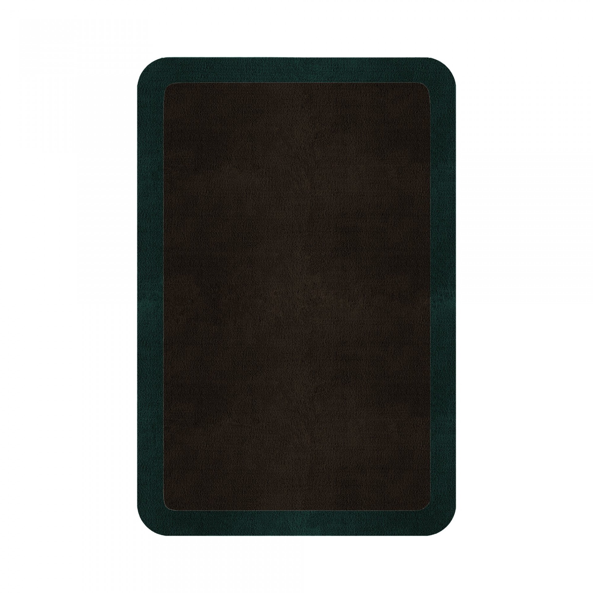 BORDER ATELIER DARK BROWN ALFOMBRA REDONDEADA