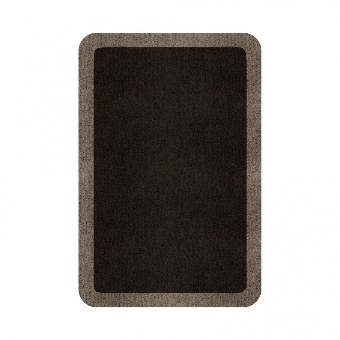 BORDER ATELIER DARK BROWN ALFOMBRA REDONDEADA BORDER ATELIER DARK BROWN ALFOMBRA REDONDEADA