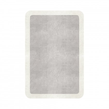 BORDER ATELIER CLOUD ROUNDED EDGE AREA RUG BORDER ATELIER CLOUD ROUNDED EDGE AREA RUG