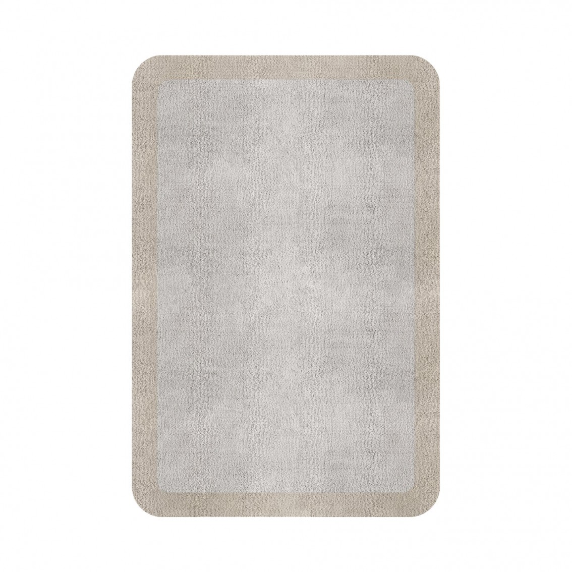 BORDER ATELIER CLOUD ROUNDED EDGE AREA RUG BORDER ATELIER CLOUD ROUNDED EDGE AREA RUG