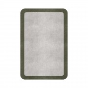 BORDER ATELIER CLOUD ROUNDED EDGE AREA RUG BORDER ATELIER CLOUD ROUNDED EDGE AREA RUG