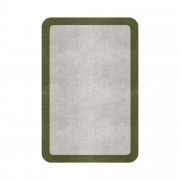 BORDER ATELIER CLOUD ROUNDED EDGE AREA RUG BORDER ATELIER CLOUD ROUNDED EDGE AREA RUG