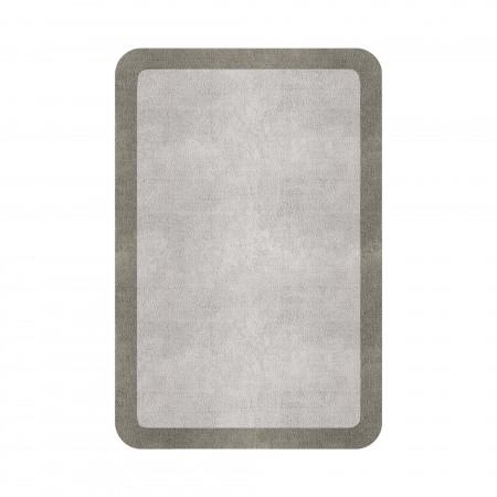 BORDER ATELIER CLOUD ROUNDED EDGE AREA RUG BORDER ATELIER CLOUD ROUNDED EDGE AREA RUG