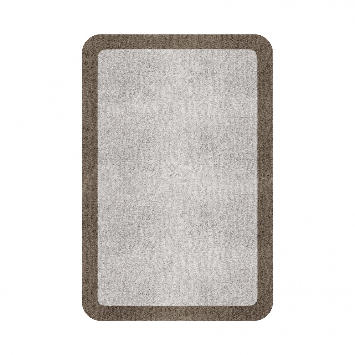 BORDER ATELIER CLOUD ROUNDED EDGE AREA RUG BORDER ATELIER CLOUD ROUNDED EDGE AREA RUG