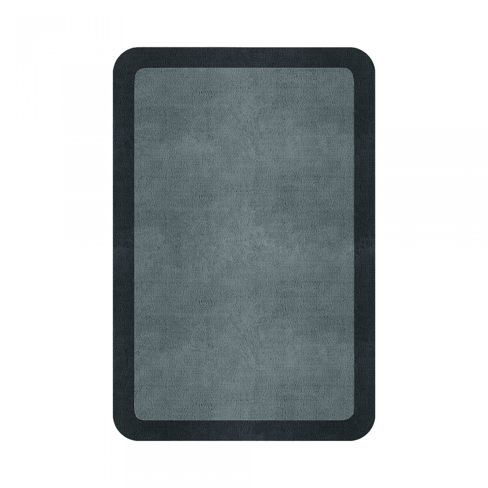 BORDER ATELIER DUSTY BLUE ALFOMBRA REDONDEADA