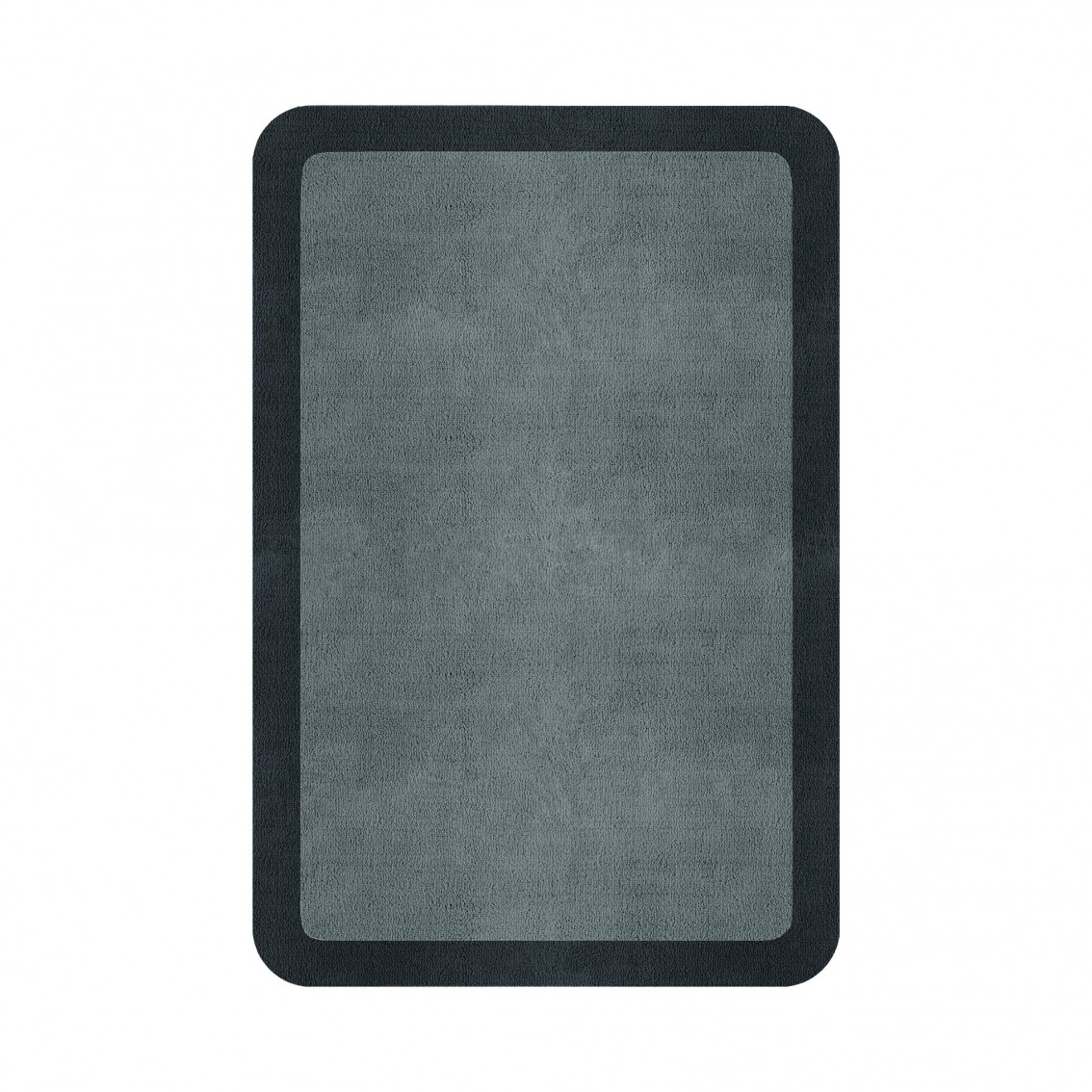 BORDER ATELIER DUSTY BLUE ALFOMBRA REDONDEADA