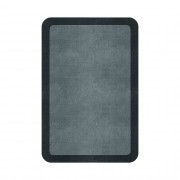 BORDER ATELIER DUSTY BLUE ALFOMBRA REDONDEADA
