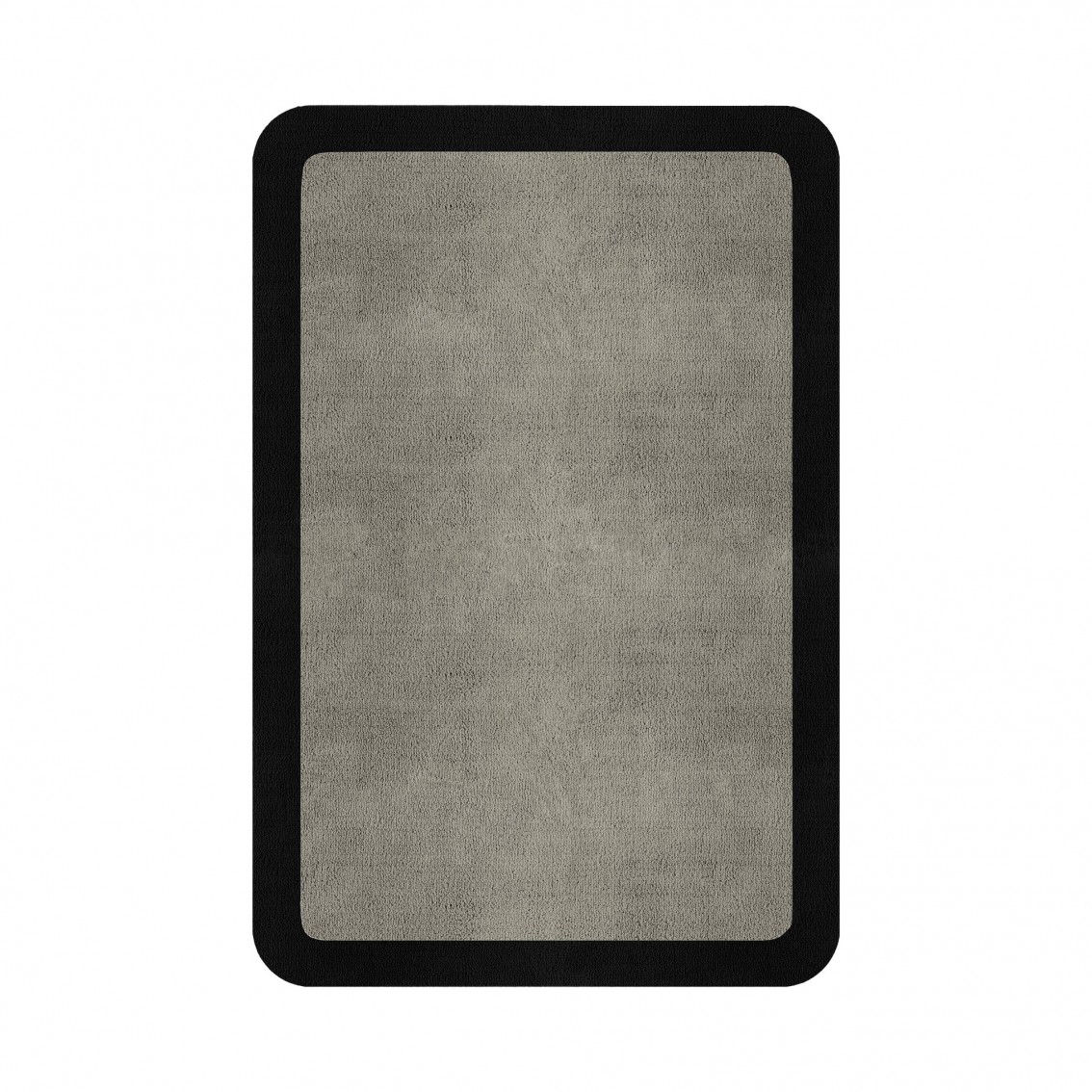 BORDER ATELIER PALE STONE ROUNDED EDGE AREA RUG BORDER ATELIER PALE STONE ROUNDED EDGE AREA RUG