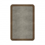 BORDER ATELIER PALE STONE ROUNDED EDGE AREA RUG BORDER ATELIER PALE STONE ROUNDED EDGE AREA RUG