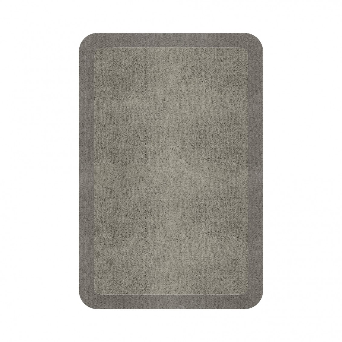 BORDER ATELIER PALE STONE ROUNDED EDGE AREA RUG BORDER ATELIER PALE STONE ROUNDED EDGE AREA RUG