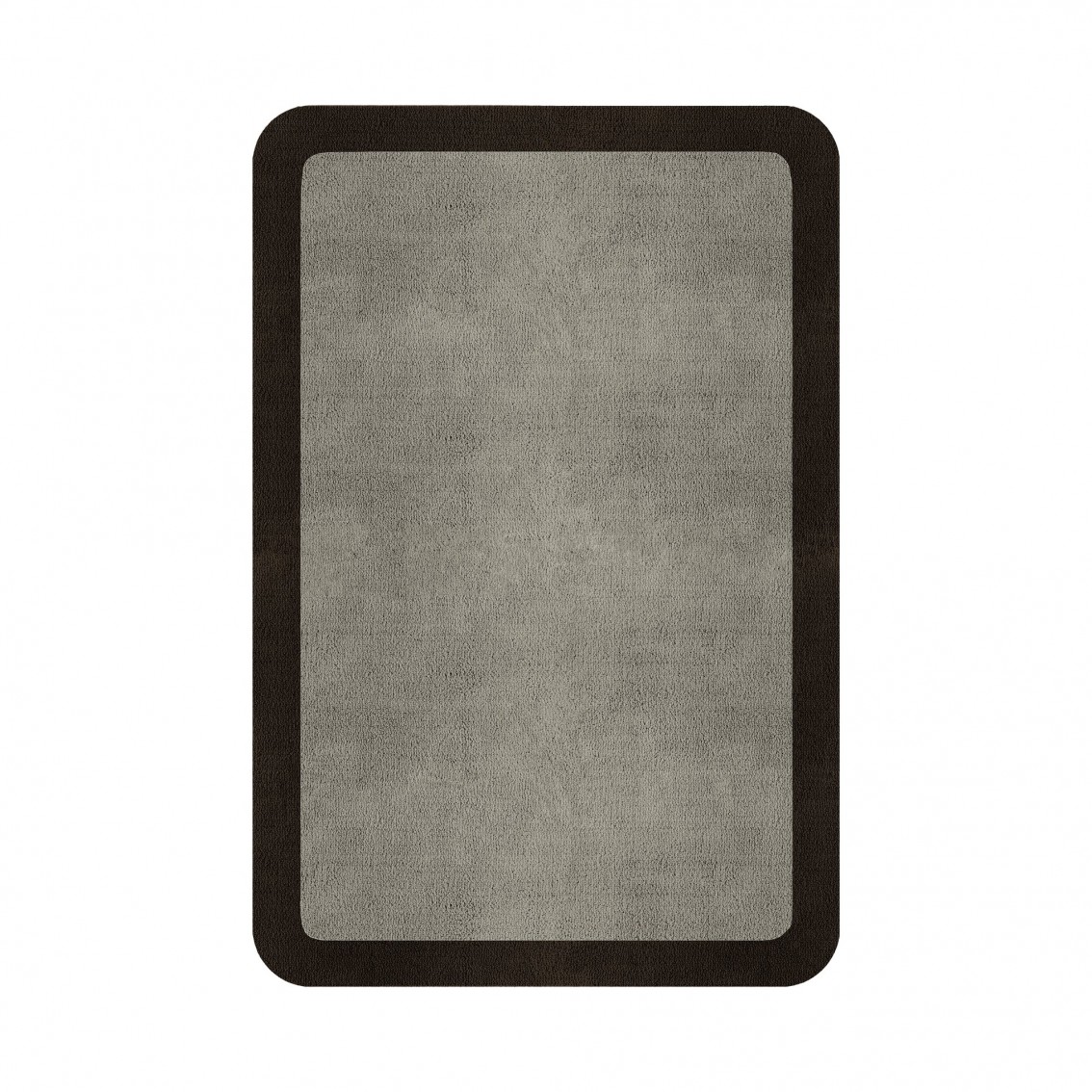 BORDER ATELIER PALE STONE ROUNDED EDGE AREA RUG BORDER ATELIER PALE STONE ROUNDED EDGE AREA RUG