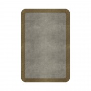 BORDER ATELIER PALE STONE ROUNDED EDGE AREA RUG BORDER ATELIER PALE STONE ROUNDED EDGE AREA RUG