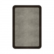BORDER ATELIER PALE STONE ROUNDED EDGE AREA RUG BORDER ATELIER PALE STONE ROUNDED EDGE AREA RUG