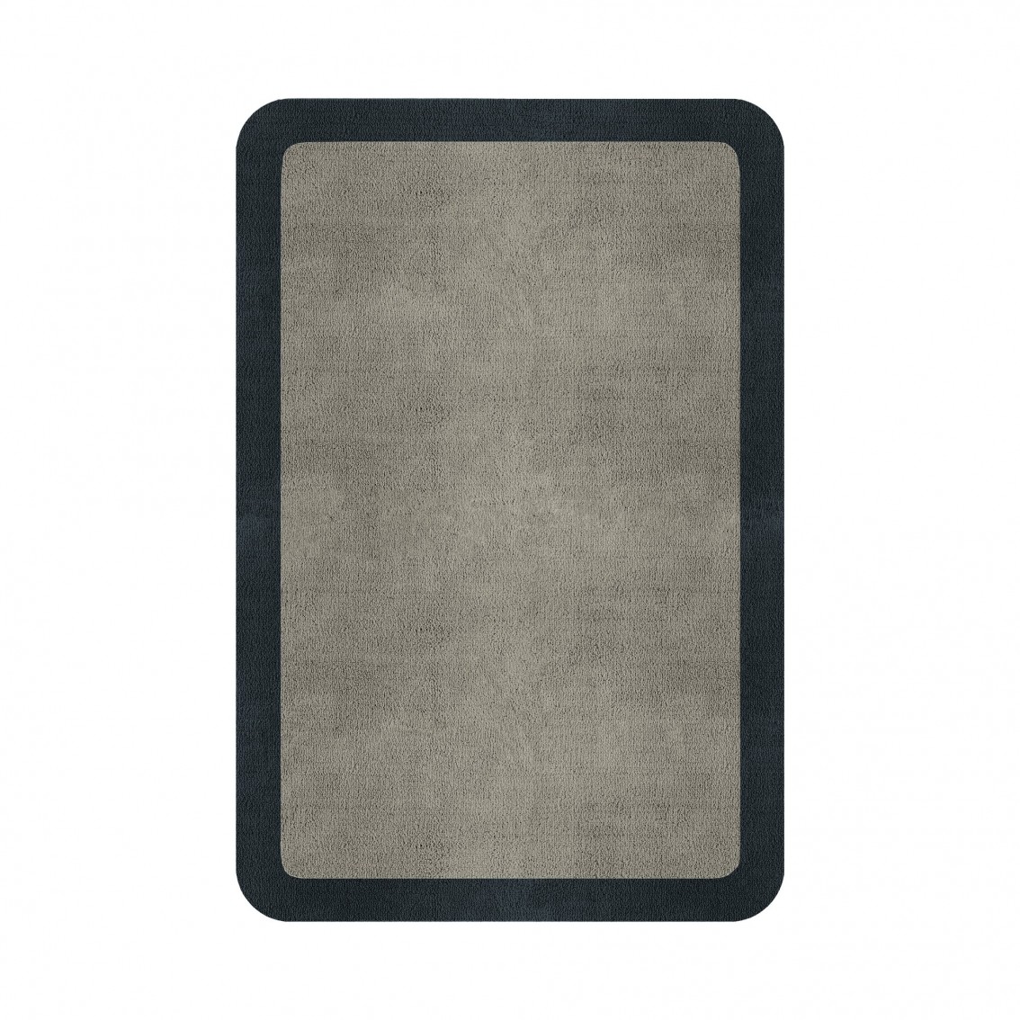 BORDER ATELIER PALE STONE ROUNDED EDGE AREA RUG BORDER ATELIER PALE STONE ROUNDED EDGE AREA RUG
