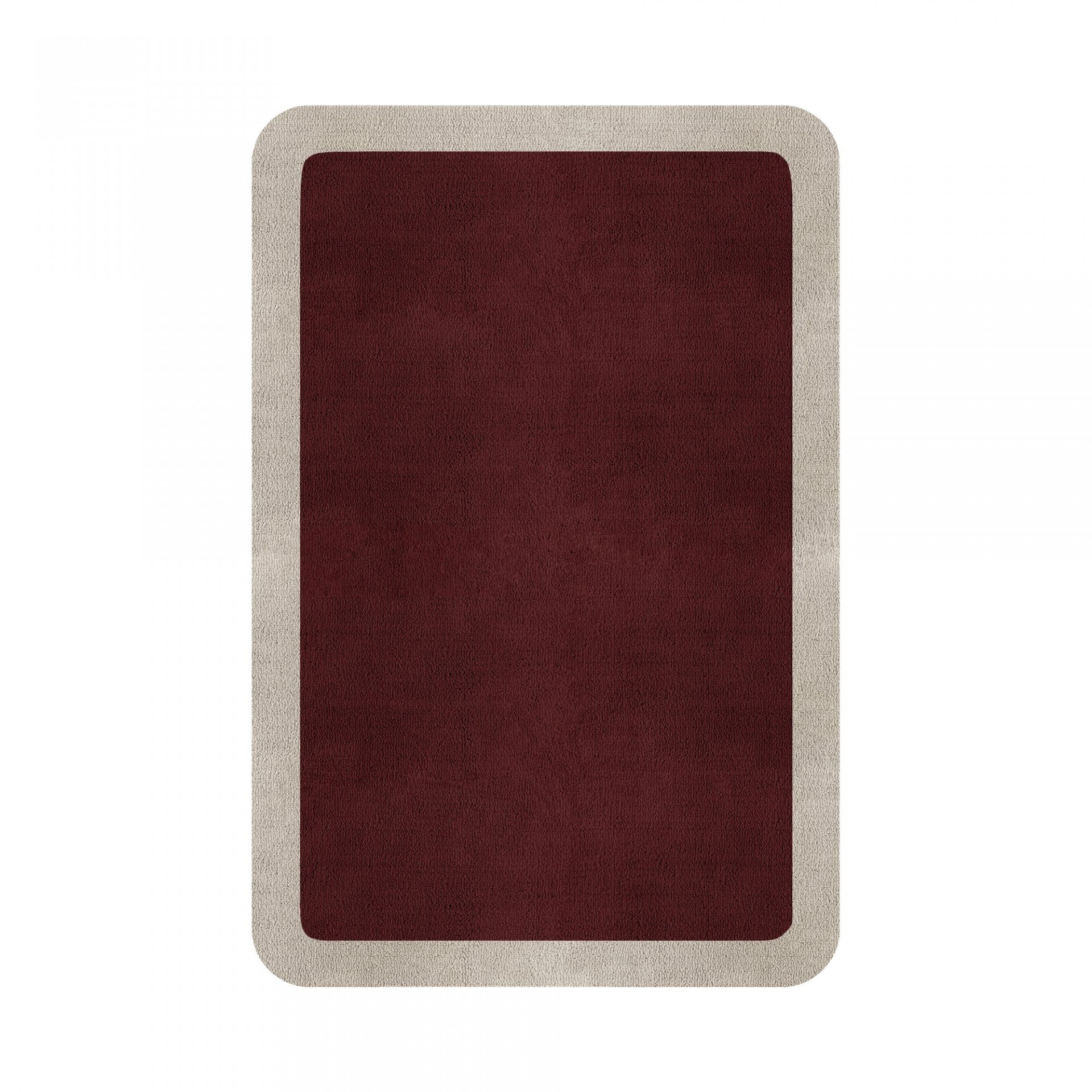 BORDER ATELIER BORDEAUX TAPETE CANTOS REDONDOS