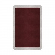 BORDER ATELIER BORDEAUX ROUNDED EDGE AREA RUG