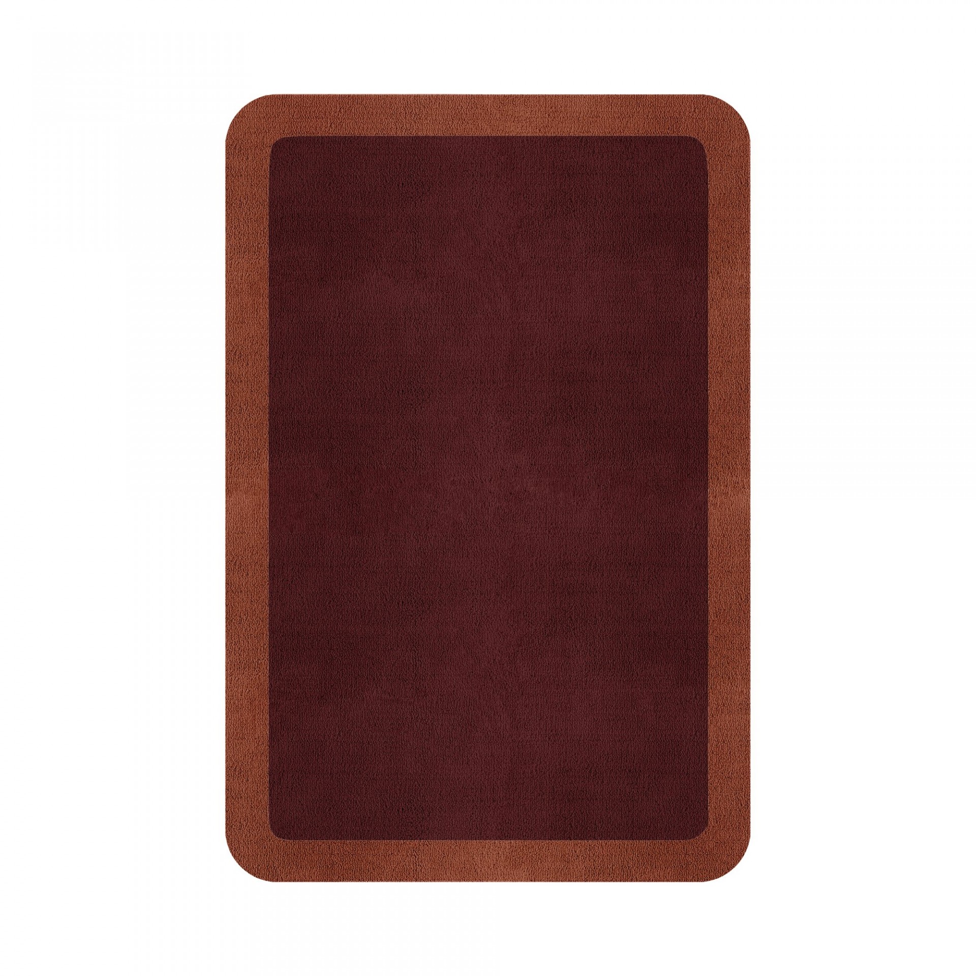 BORDER ATELIER BORDEAUX ALFOMBRA REDONDEADA