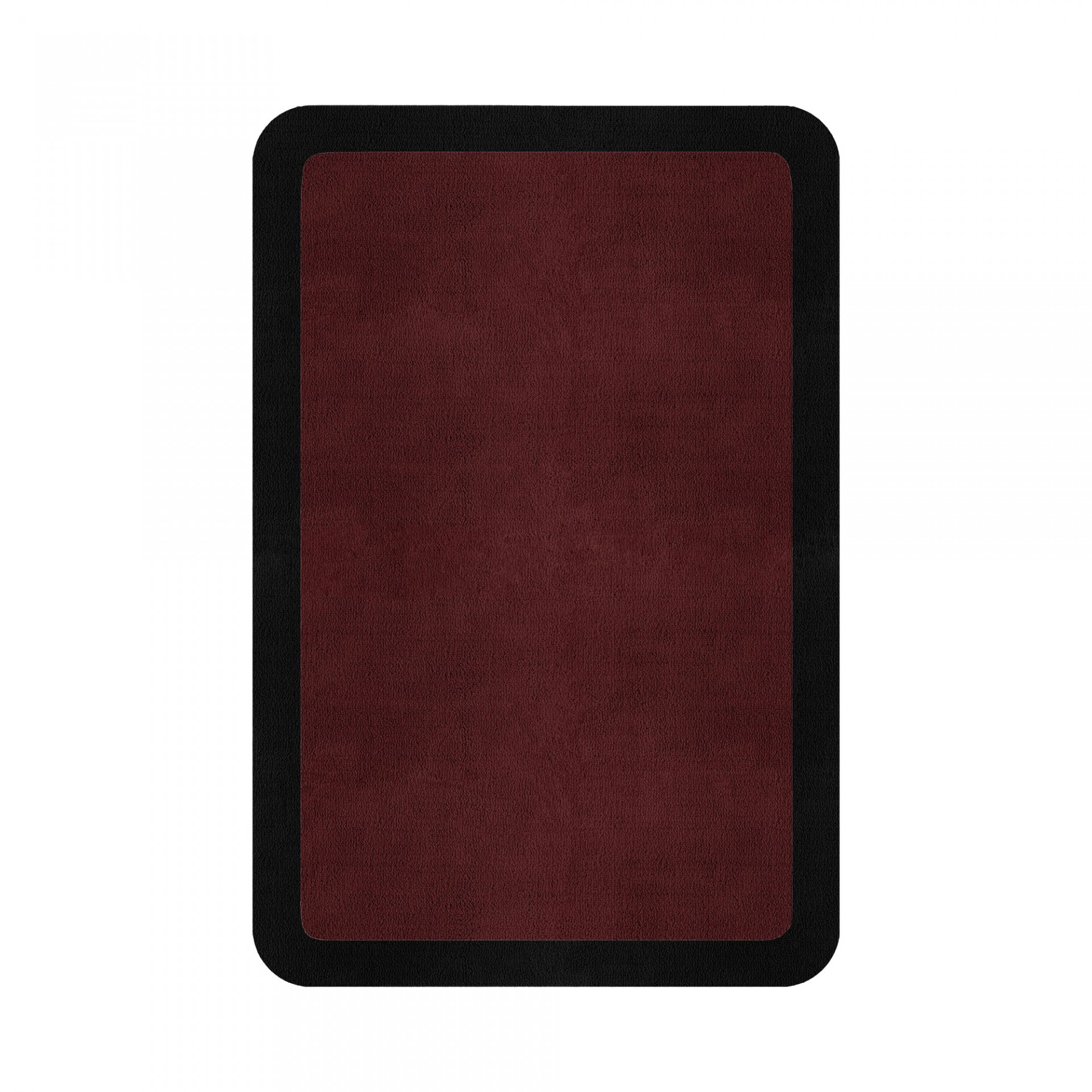 BORDER ATELIER BORDEAUX ROUNDED EDGE AREA RUG