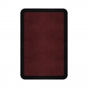 BORDER ATELIER BORDEAUX ROUNDED EDGE AREA RUG BORDER ATELIER BORDEAUX ROUNDED EDGE AREA RUG