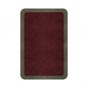BORDER ATELIER BORDEAUX ROUNDED EDGE AREA RUG BORDER ATELIER BORDEAUX ROUNDED EDGE AREA RUG