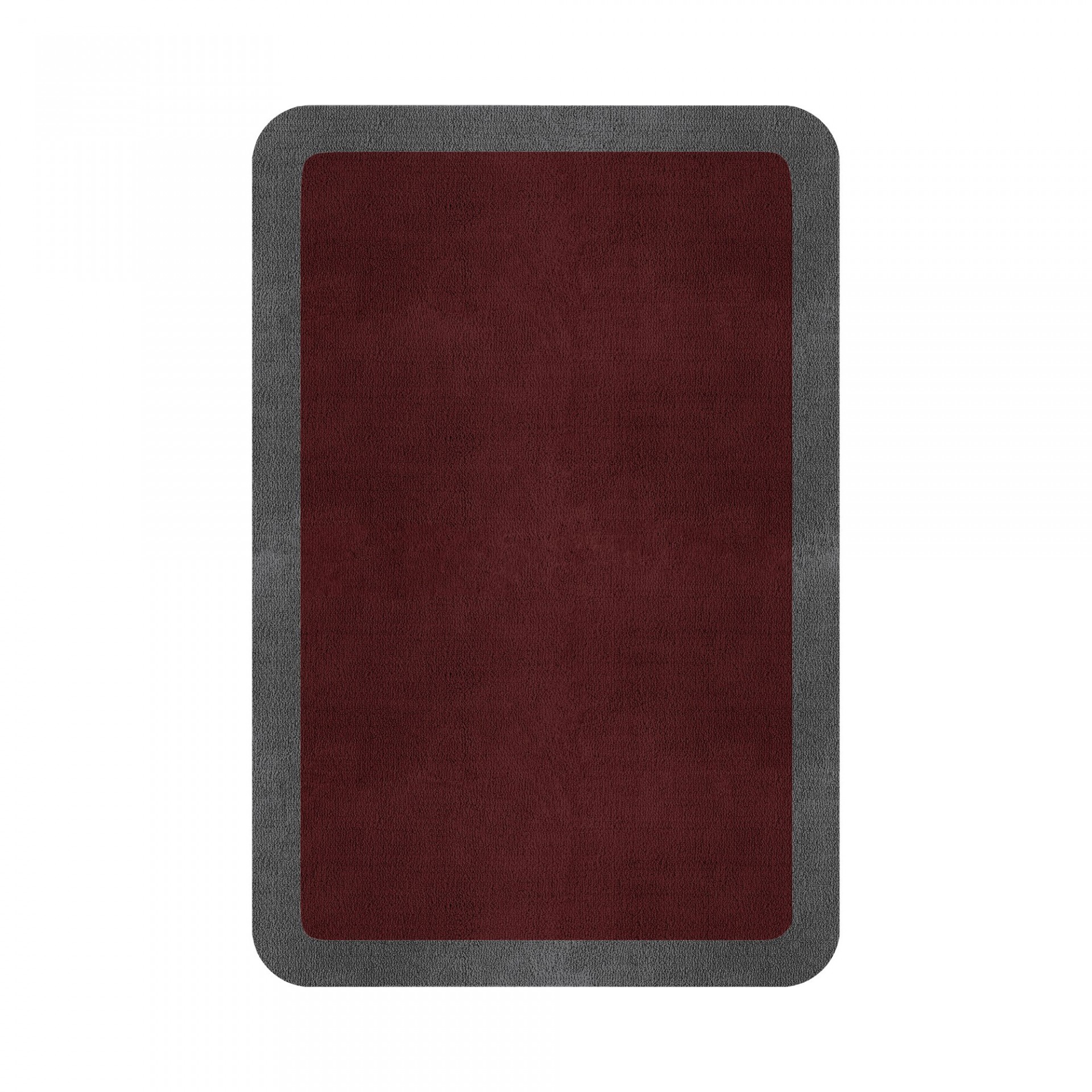 BORDER ATELIER BORDEAUX ROUNDED EDGE AREA RUG