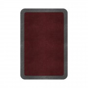 BORDER ATELIER BORDEAUX ROUNDED EDGE AREA RUG BORDER ATELIER BORDEAUX ROUNDED EDGE AREA RUG