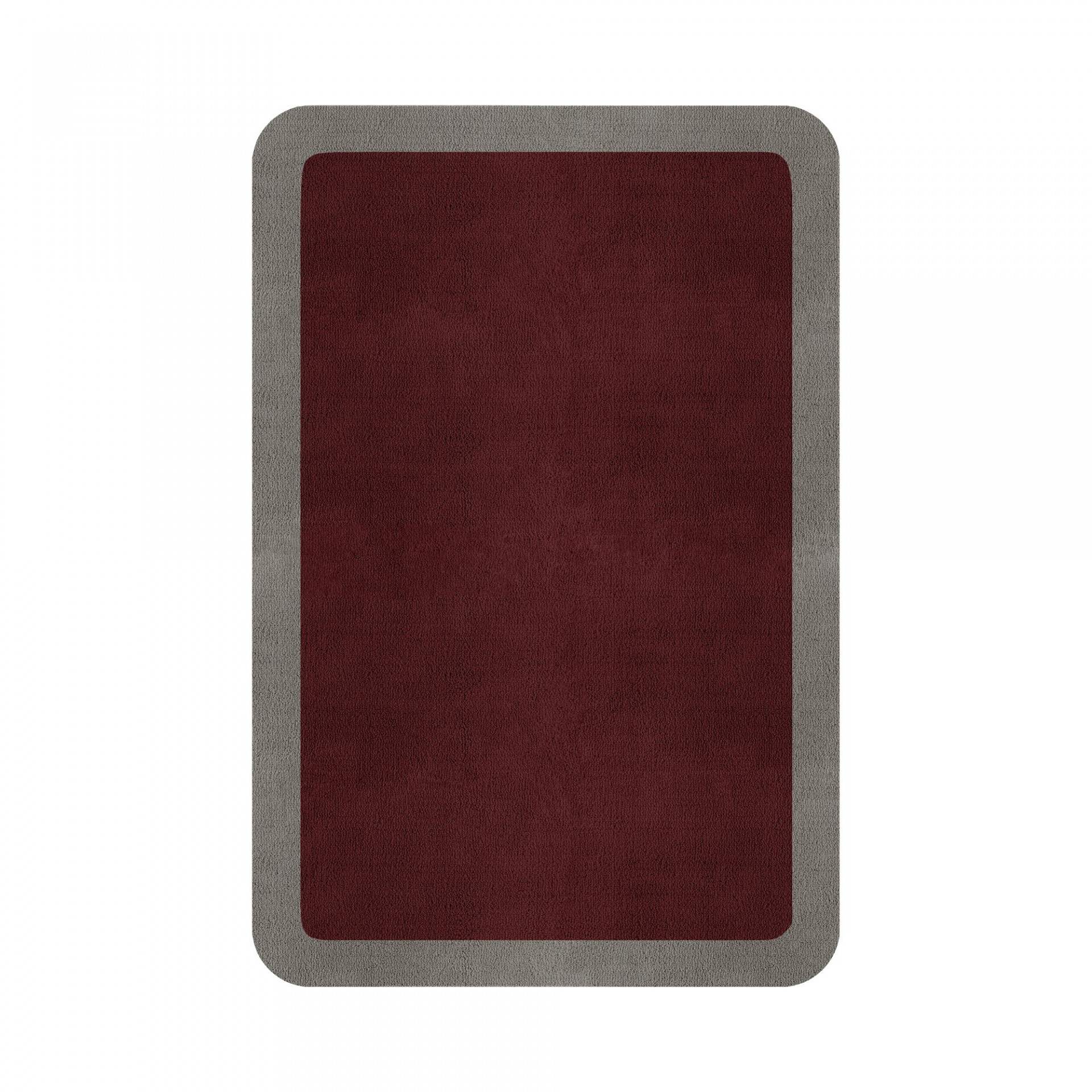 BORDER ATELIER BORDEAUX TAPETE CANTOS REDONDOS