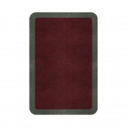 BORDER ATELIER BORDEAUX ROUNDED EDGE AREA RUG BORDER ATELIER BORDEAUX ROUNDED EDGE AREA RUG